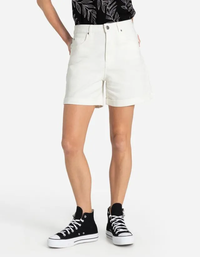 Online Jeansshorts - Fixierter Beinumschlag Damen Hosen
