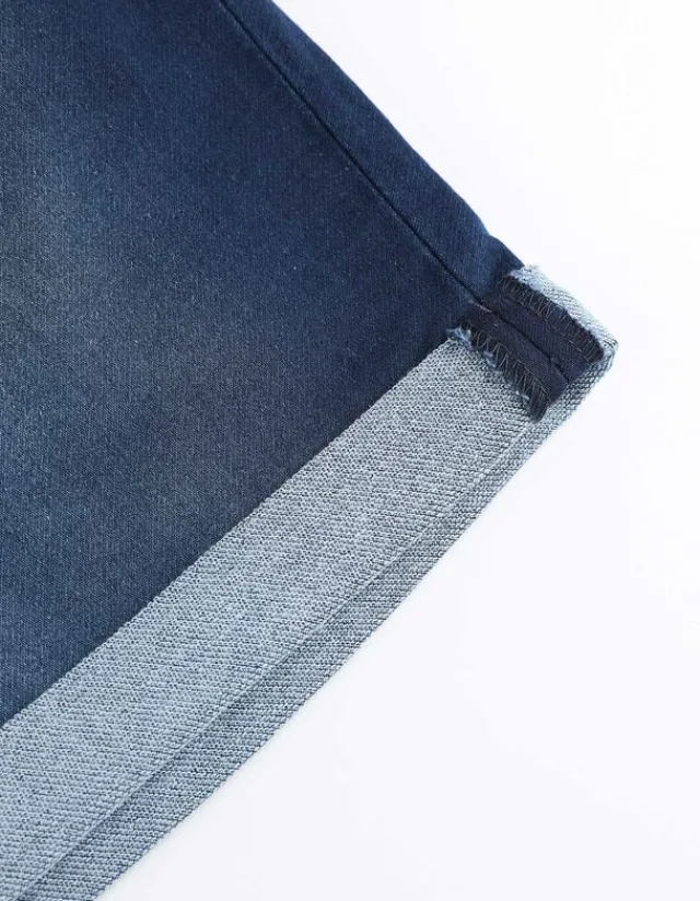 New Jeansshorts - Wascheffekte - Herren Jeans