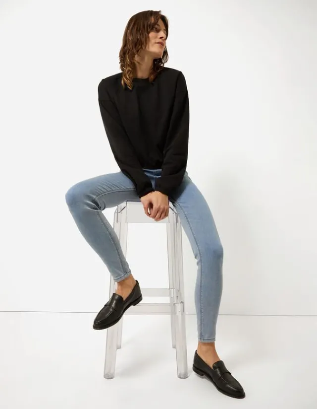 Fashion Jeggings - Wascheffekte - Damen Jeans