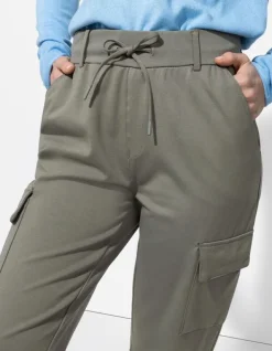New Jogpants - Aufgesetze Taschen - Damen Hosen