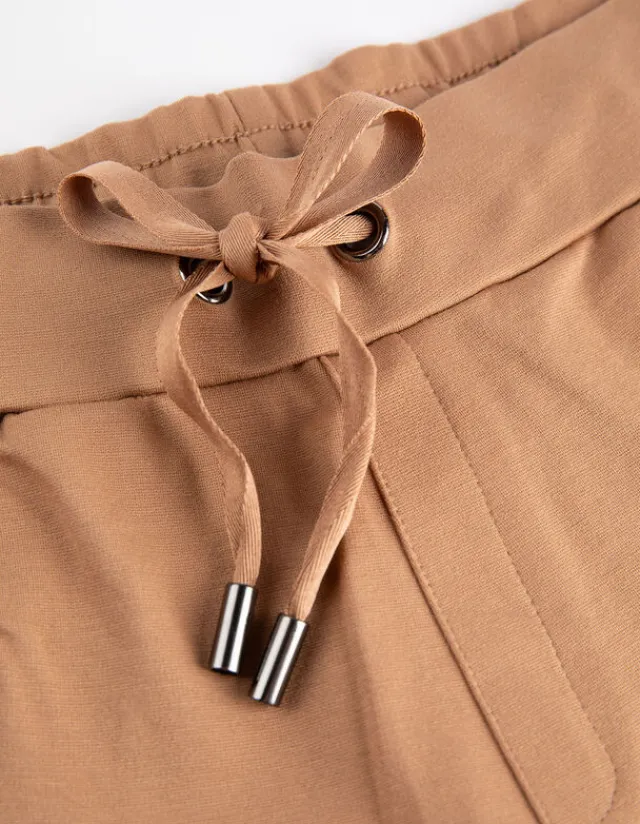 Hot Jogpants - Tunnelzug am Saum - Damen Hosen