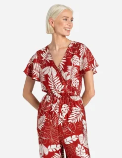 Discount Jumpsuit - Viskose-Mix Damen Hosen