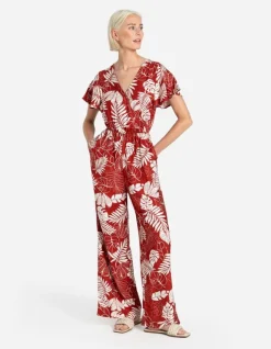Discount Jumpsuit - Viskose-Mix Damen Hosen