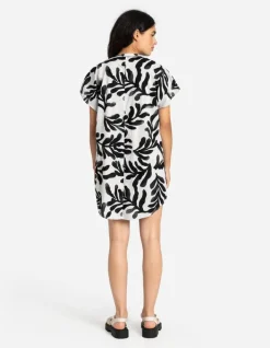 Discount Kleid - Überschnittene Schultern Damen Kleider