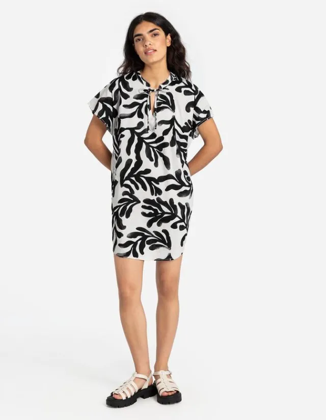 Discount Kleid - Überschnittene Schultern Damen Kleider