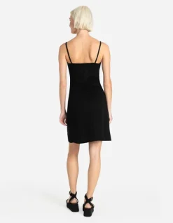 Clearance Kleid in A-Linie - Spaghettiträger Damen Kleider