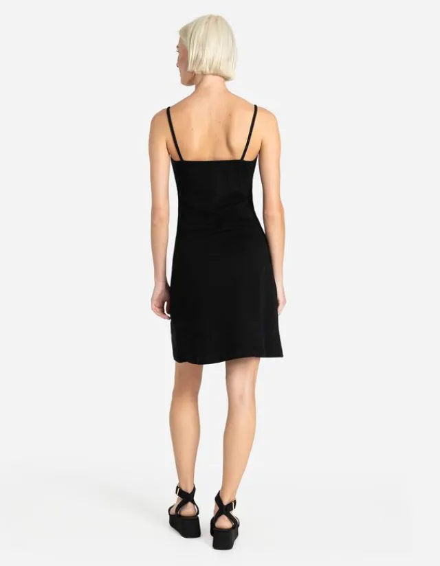 Clearance Kleid in A-Linie - Spaghettiträger Damen Kleider