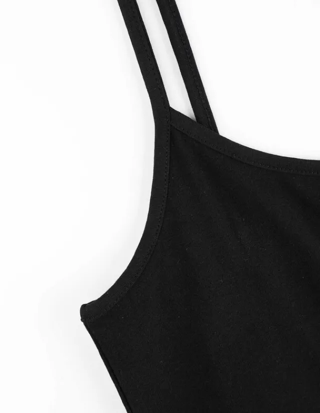 Clearance Kleid in A-Linie - Spaghettiträger Damen Kleider