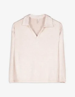 New Langarm-Poloshirt - Soft-Touch Damen Langarmshirts