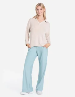 New Langarm-Poloshirt - Soft-Touch Damen Langarmshirts