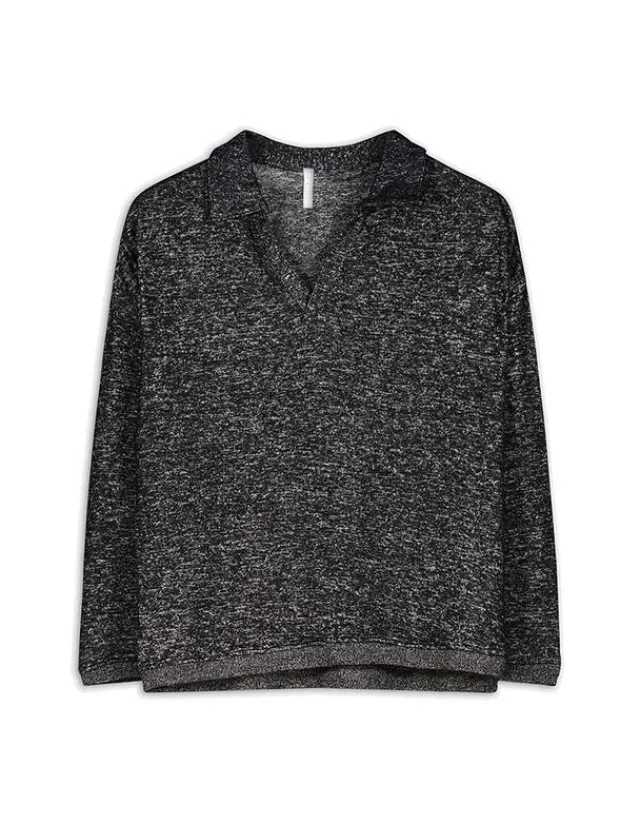 Discount Langarm-Poloshirt - Soft-Touch Damen Langarmshirts