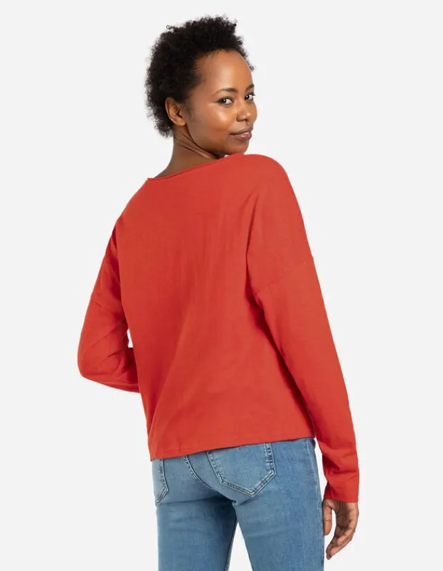 Online Langarmshirt - Baumwolle Damen Langarmshirts