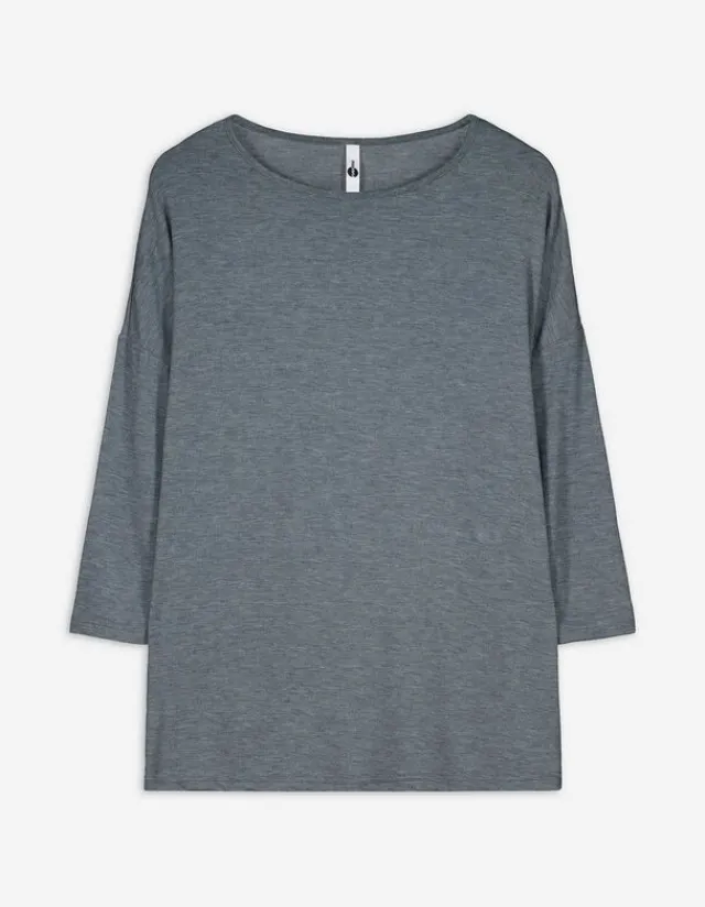 Fashion Langarmshirt - Dreiviertelärmel - Damen Langarmshirts