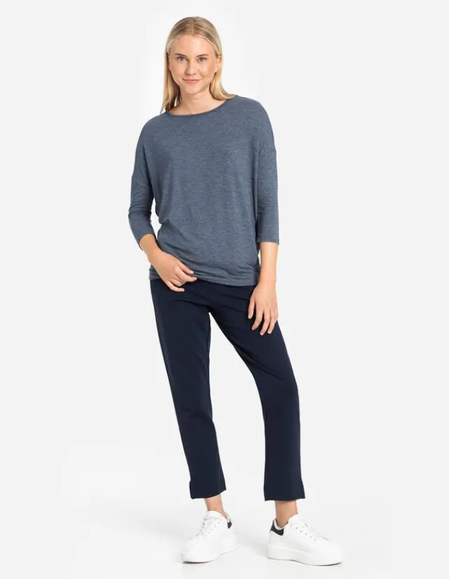 Fashion Langarmshirt - Dreiviertelärmel - Damen Langarmshirts