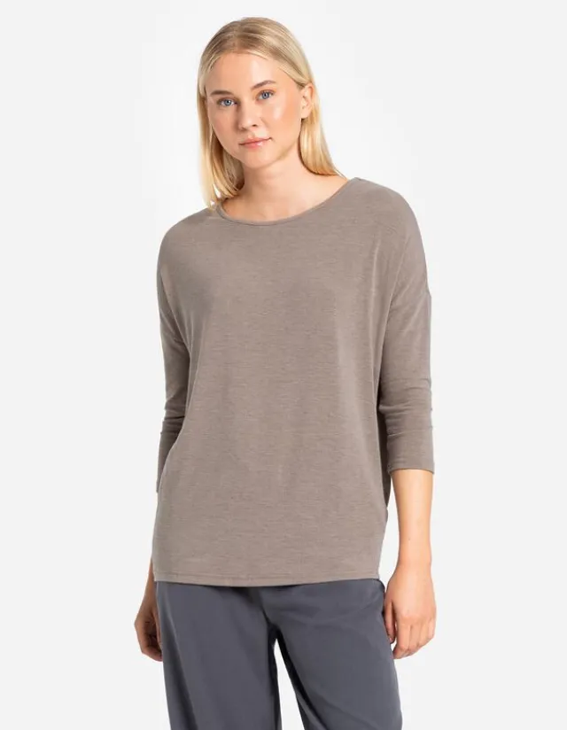 Fashion Langarmshirt - Dreiviertelärmel - Damen Langarmshirts