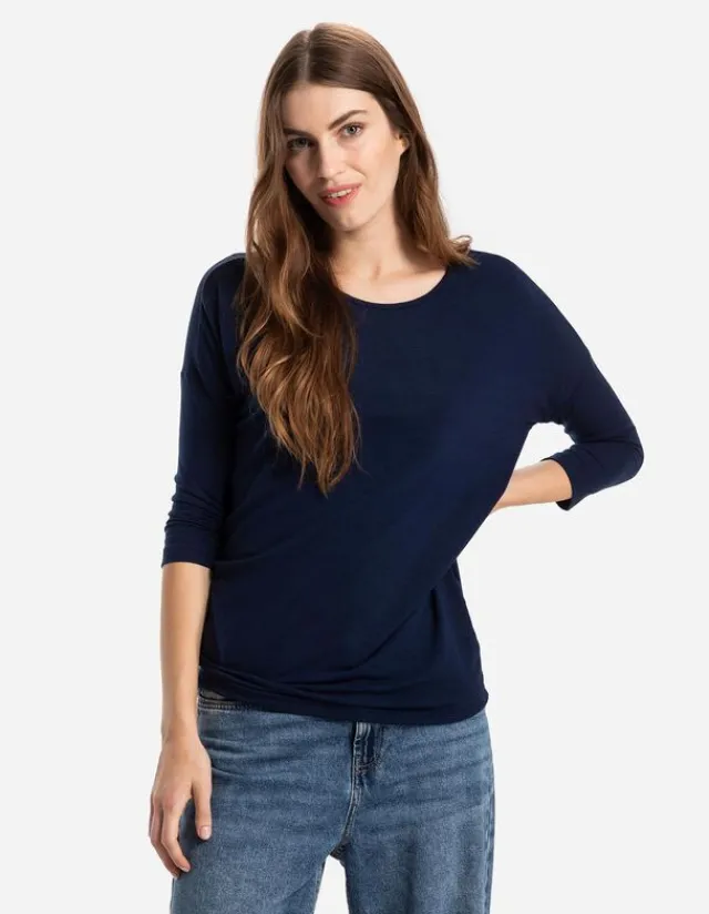 Outlet Langarmshirt - Dreiviertelärmel - Damen Langarmshirts