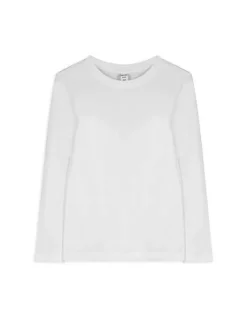 Outlet Langarmshirt - einfarbig - Kinder Jungenkleidung
