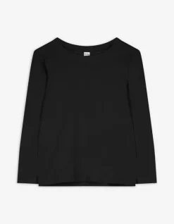 Sale Langarmshirt - einfarbig - Kinder Jungenkleidung