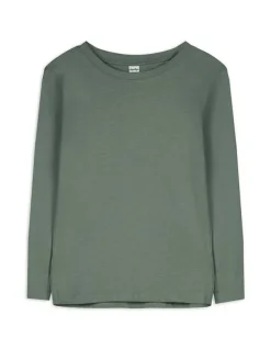 Clearance Langarmshirt - einfarbig - Kinder Jungenkleidung