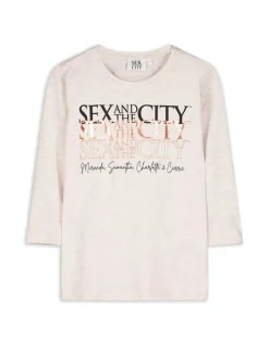 New Langarmshirt - Frontprint Damen Langarmshirts