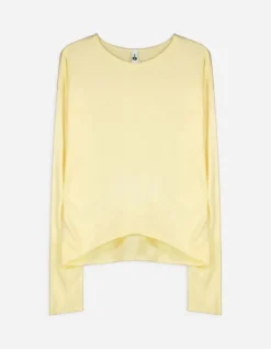 Clearance Langarmshirt - Gerollte Abschl&uuml;sse - Damen Pullover