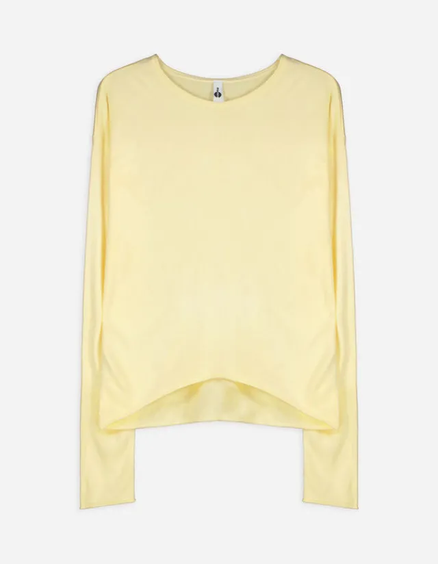 Clearance Langarmshirt - Gerollte Abschlüsse - Damen Pullover