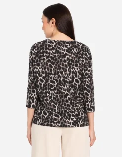 New Langarmshirt - Leopardenmuster - Damen Langarmshirts