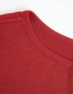 Discount Langarmshirt - Lurex - Damen Langarmshirts