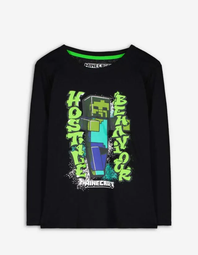 New Langarmshirt - Minecraft - Kinder Jungenkleidung