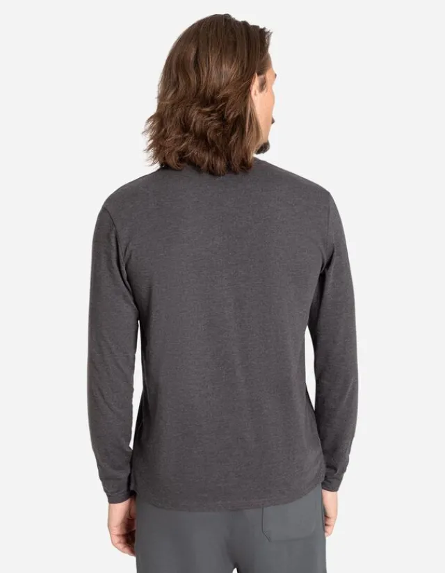 Hot Langarmshirt - Rundhals-Ausschnitt - Herren Langarmshirts