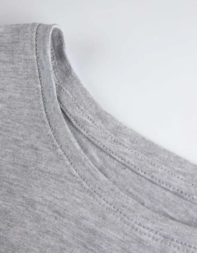 Outlet Langarmshirt - Rundhals-Ausschnitt - Herren Langarmshirts