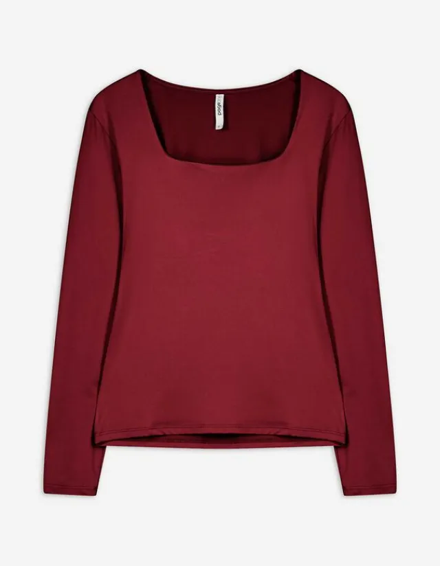 Outlet Langarmshirt - Slim Fit - Damen Langarmshirts