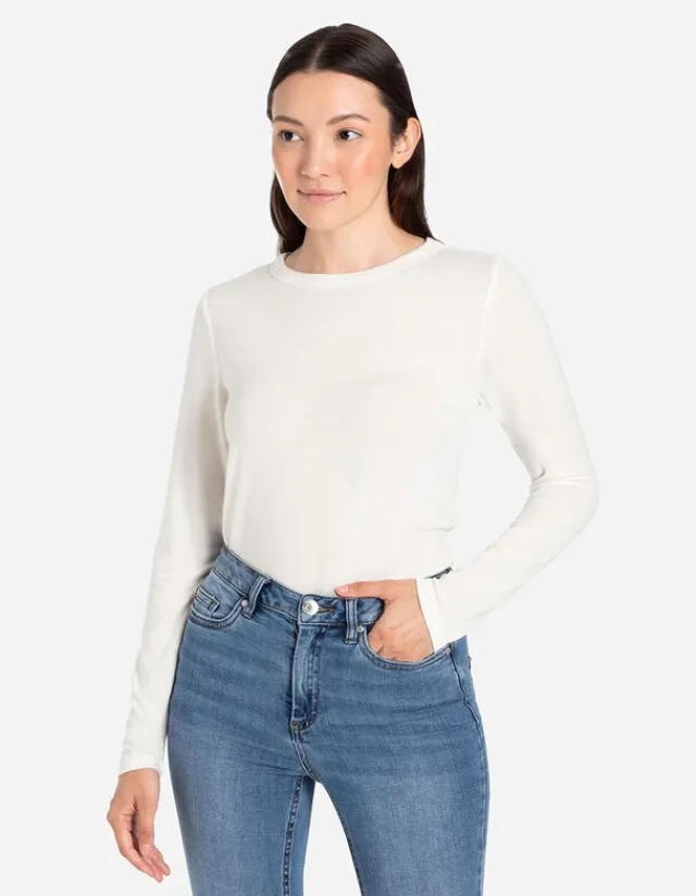 Hot Langarmshirt - Viskose-Anteil - Damen Langarmshirts