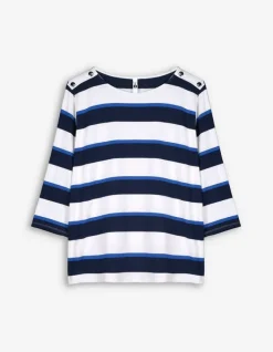 New Langarmshirt - Zierkn&ouml;pfe Damen Langarmshirts