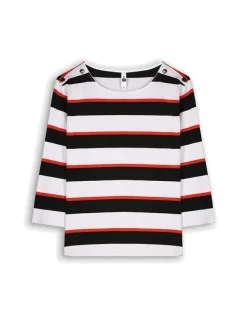 Outlet Langarmshirt - Zierkn&ouml;pfe Damen Langarmshirts