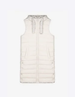 Discount Lange Weste - Seitenschlitz - Damen Westen