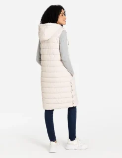 Discount Lange Weste - Seitenschlitz - Damen Westen