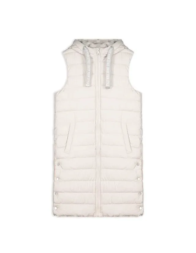 Discount Lange Weste - Seitenschlitz - Damen Westen