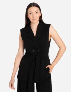 Discount Lange Weste - Viskose-Anteil - Damen Westen