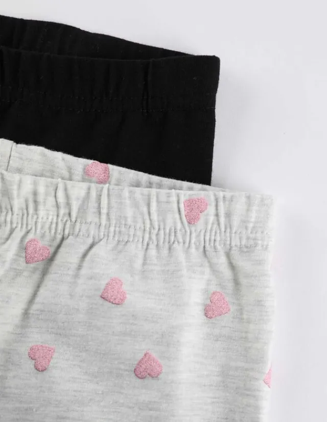 Outlet Leggings - 2er-Pack Kinder Mädchenkleidung