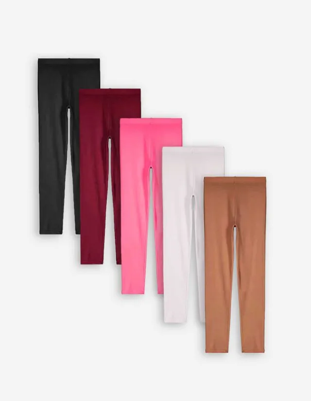 Outlet Leggings - 5er-Pack Kinder Mädchenkleidung