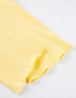 Outlet Leggings - Rippenstruktur Kinder Mädchenkleidung