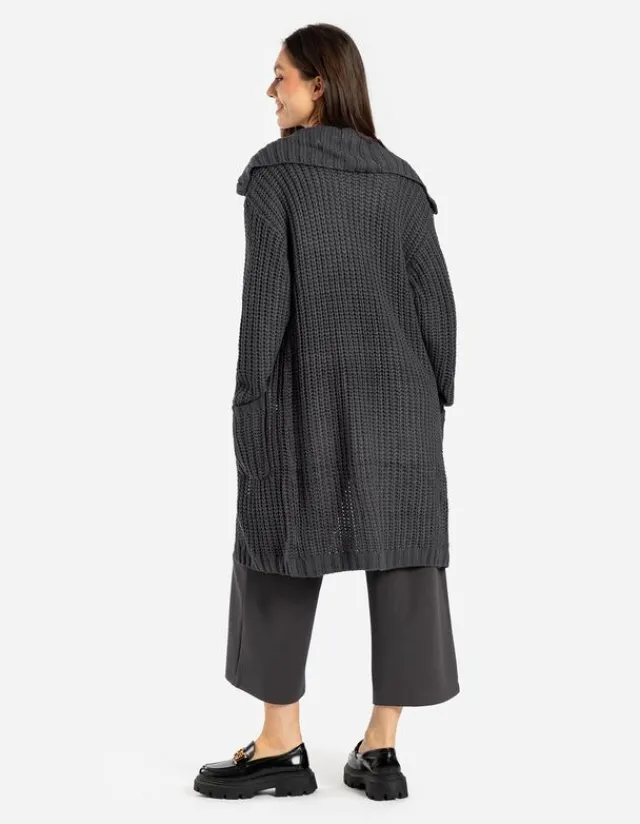 Outlet Longcardigan - Grobstrick - Damen Strickjacken