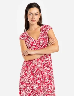 Outlet Maxikleid - R&uuml;ckenausschnitt - Damen Kleider
