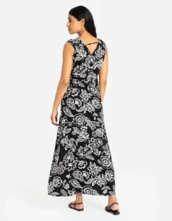 Best Maxikleid - R&uuml;ckenausschnitt - Damen Kleider