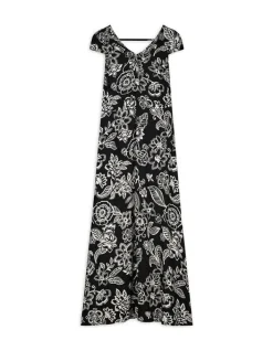 Best Maxikleid - R&uuml;ckenausschnitt - Damen Kleider