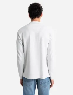 Best Pololangarmshirt - Reißverschluss - Herren Langarmshirts