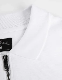 Best Pololangarmshirt - Reißverschluss - Herren Langarmshirts