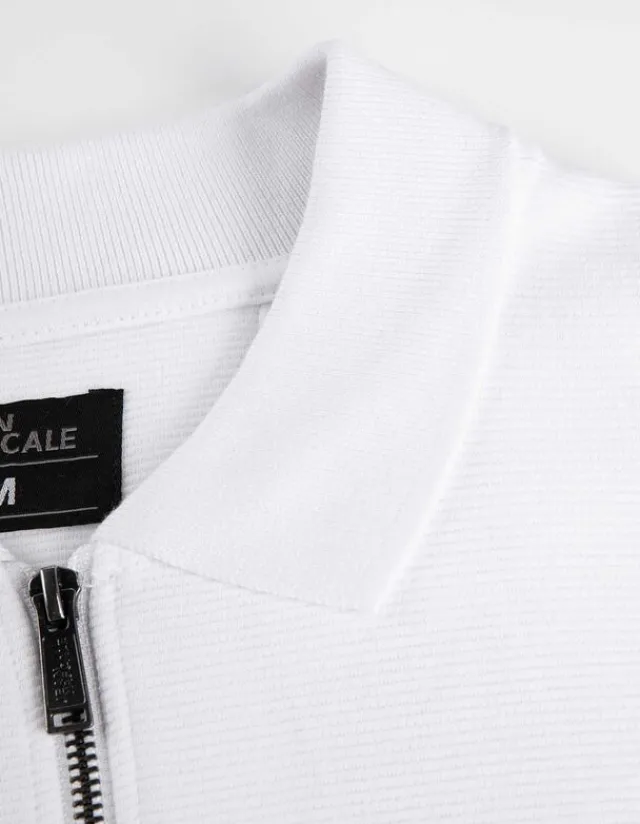 Best Pololangarmshirt - Reißverschluss - Herren Langarmshirts
