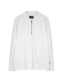 Best Pololangarmshirt - Reißverschluss - Herren Langarmshirts